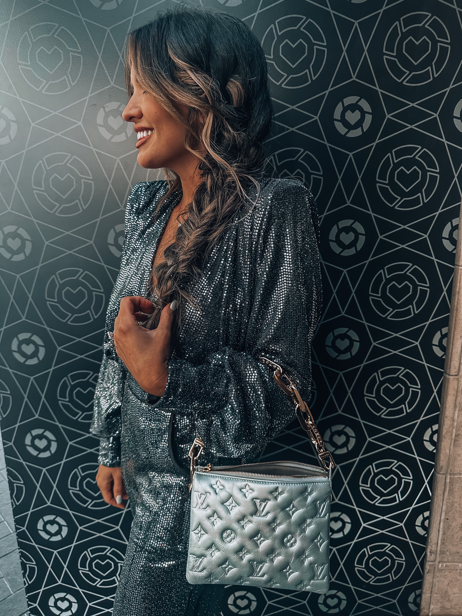 Revolve full sequin jumpsuit 

#LTKCon #LTKstyletip #LTKSeasonal