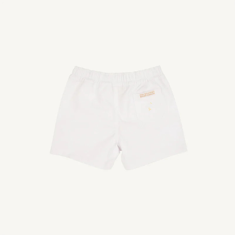 Sheffield Shorts - Worth Avenue White with Multicolor Stork | The Beaufort Bonnet Company