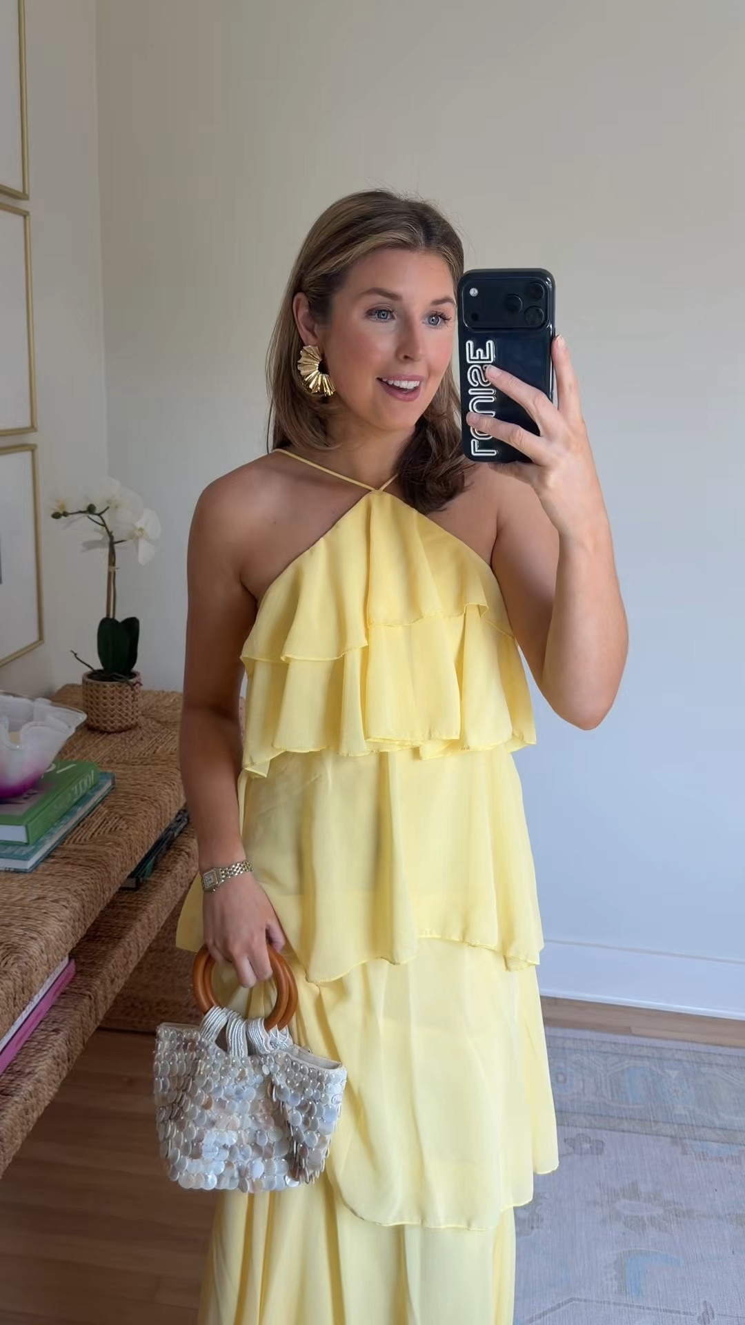 Beachy black tie outfit idea! Wearing a S, size down!