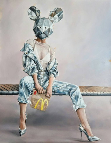 Take Away Painting by Ed Williamson | Saatchi Art