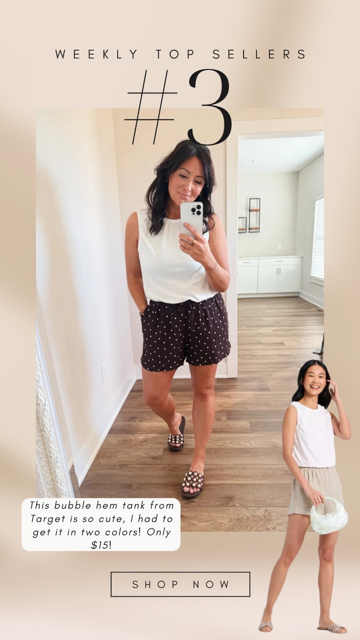 TARGET 🎯 TUESDAY
• medium tank 
• medium shorts 
• sandals true to size 

#LTKSaleAlert #LTKootd #LTKSeasonal