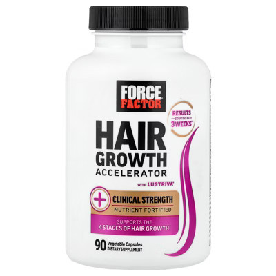 Force Factor Hair Growth Accelerator With Lustriva®, 90 Vegetable Capsules | Target