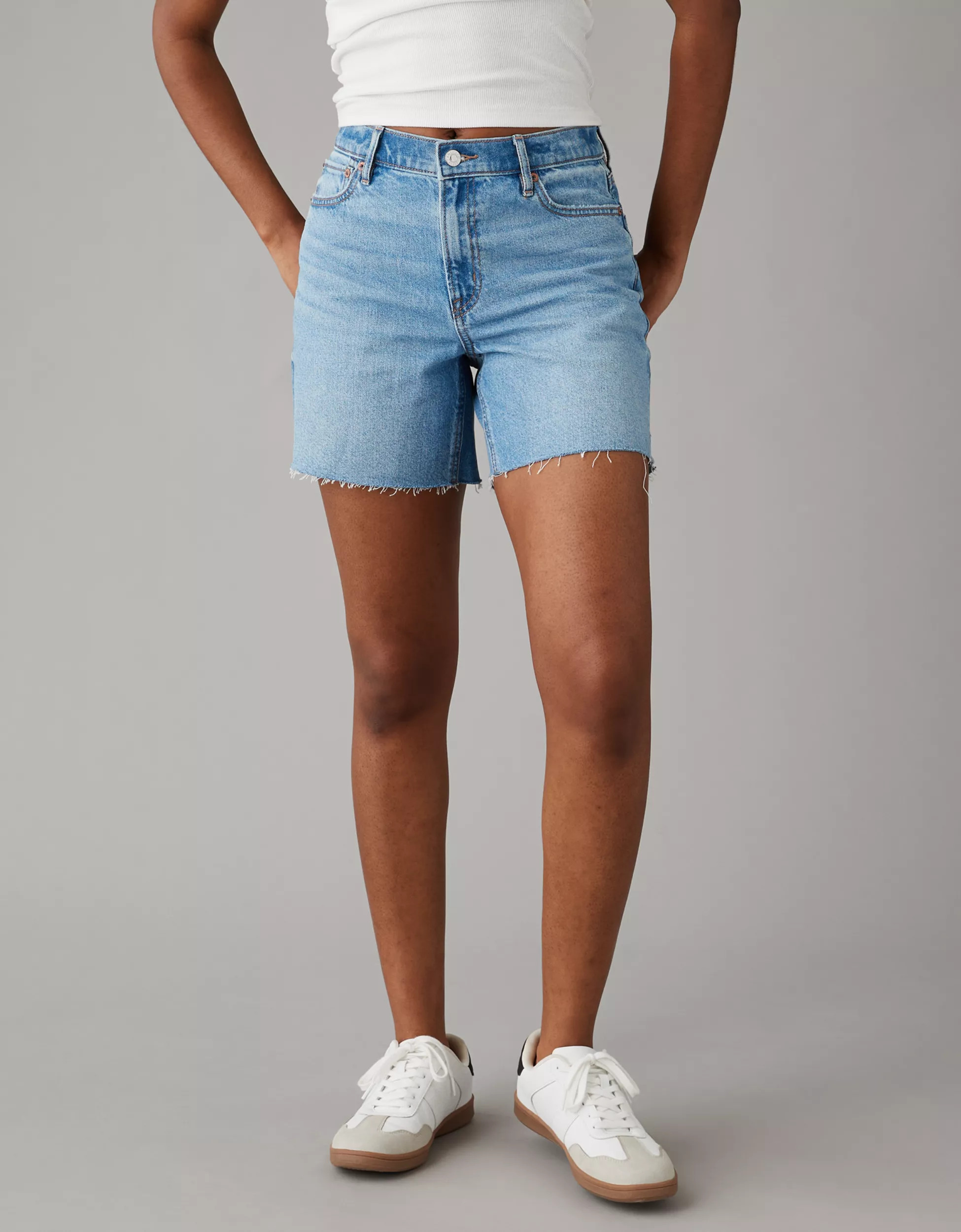 AE Strigid Super High-Waisted Relaxed 6" Short | American Eagle Outfitters (US & CA)