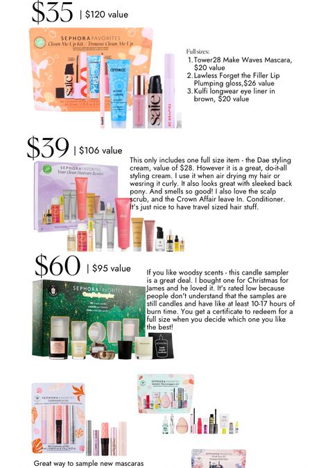 Sephora favorites kits are always the best deal at the Sephora sale and usually sell out quickly. Listed my top three favorites, but linked all is the beauty ones! 