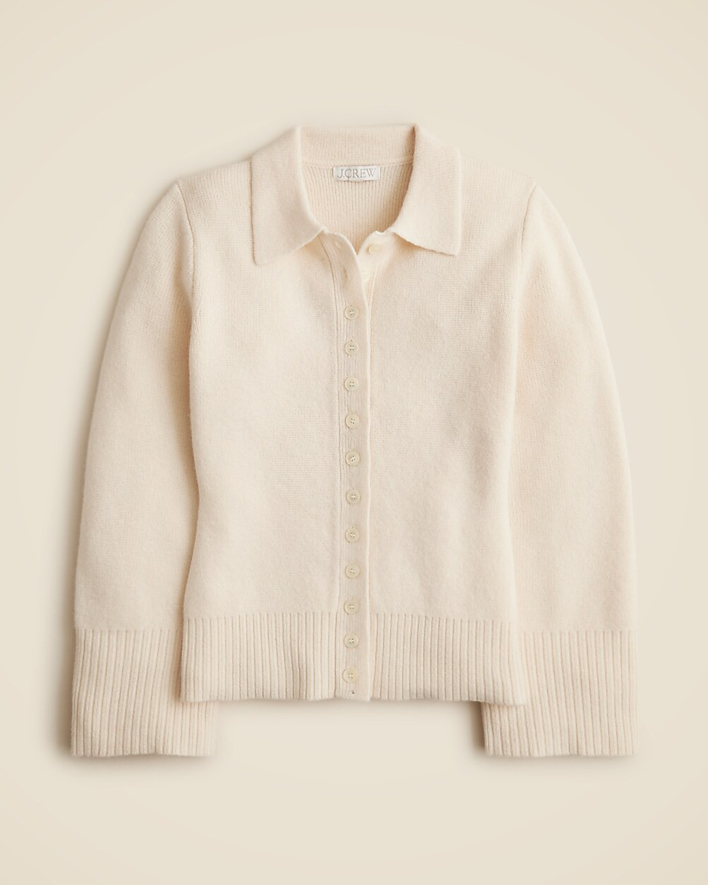 Milano-stitch cinched-waist cardigan | J. Crew US