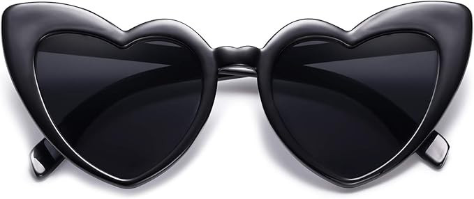 SOJOS Heart Shaped Sunglasses Clout Goggle Vintage Cat Eye Mod Style Retro Glasses Kurt Cobain SJ... | Amazon (US)