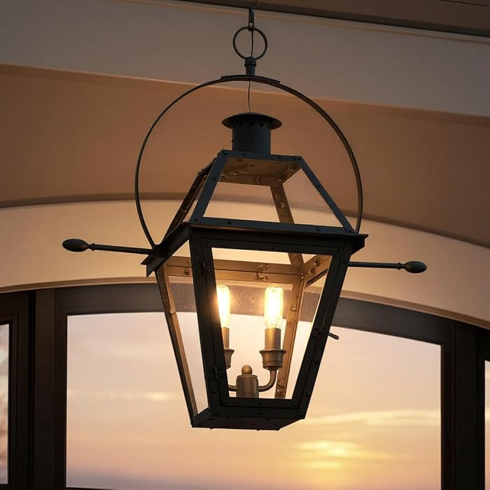 Luxury English Country Pendant, Medium: 23.5''H x 21.25''W, with French Country Style Elements, E... | Amazon (US)