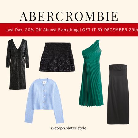 Abercrombie holiday pieces I love! 20% off almost everything! 

#LTKsalealert #LTKHoliday