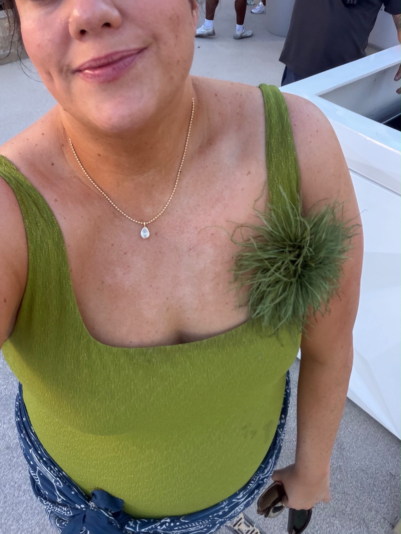 I adore this necklace. Dainty with just the right touch of sparkle, not brassy, and the perfect length (18-20”; no extender needed!). It has a LIFETIME guarantee, so I’ve worn it everywhere — swimming, shower, you name it. 20% off with code TAKE20.

#LTKSaleAlert