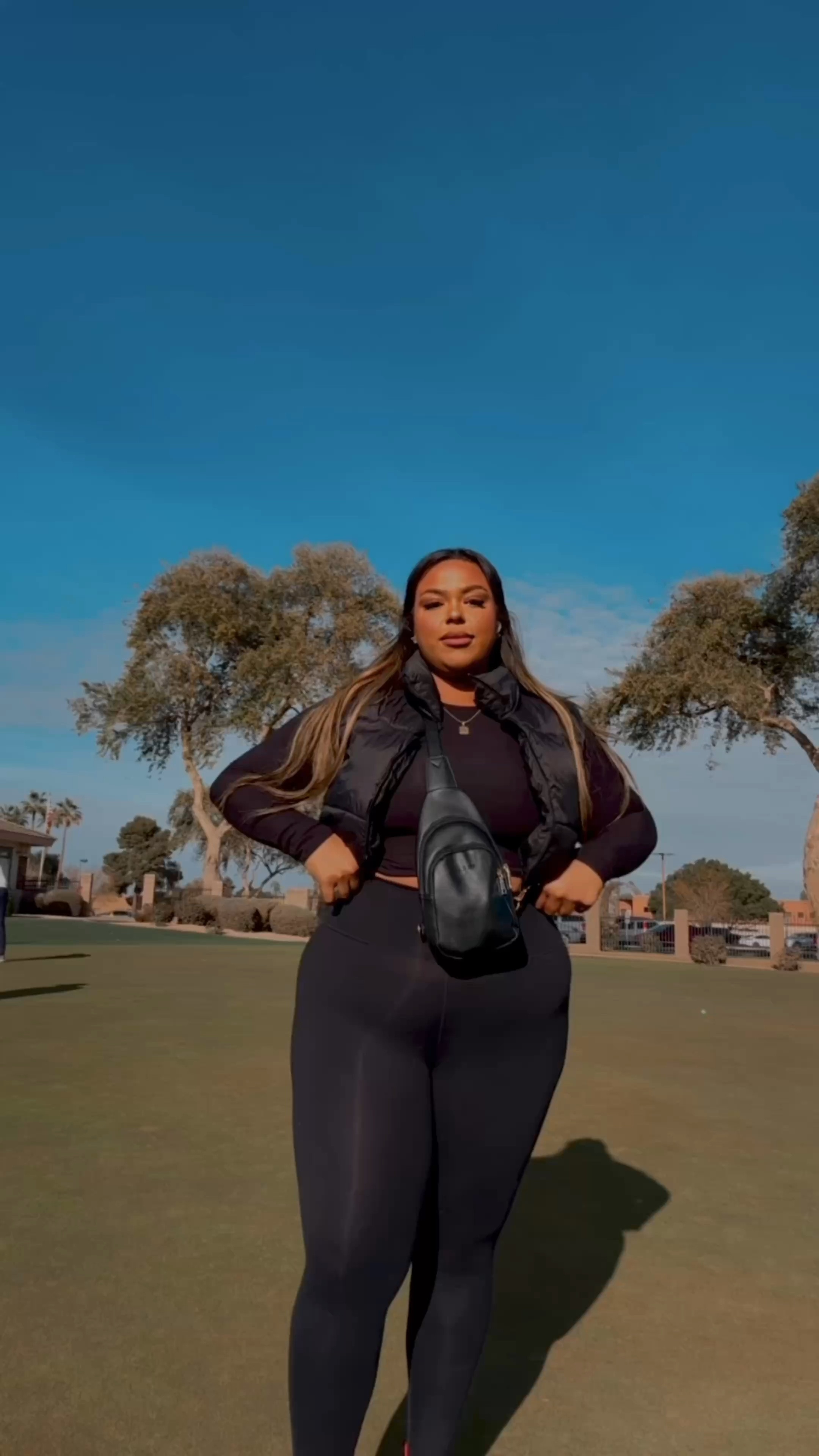 Chill morning plus size driving range fit! Plus size golf outfit 

#LTKFindsUnder100 #LTKActive #LTKPlusSize