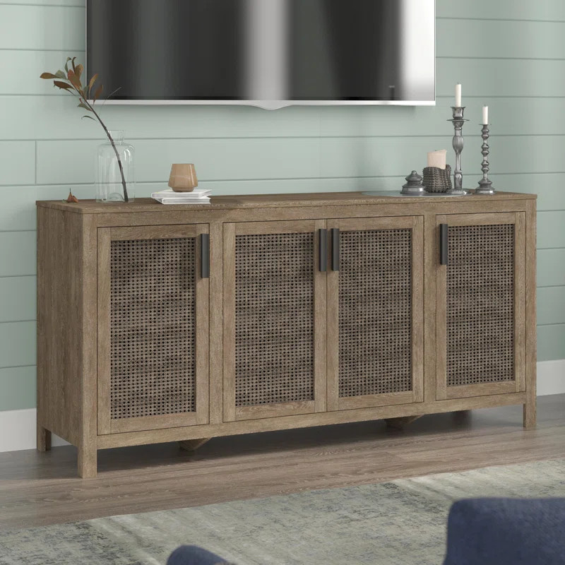 Fernanda Solid Wood TV Stand for TVs up to 65" | Wayfair North America