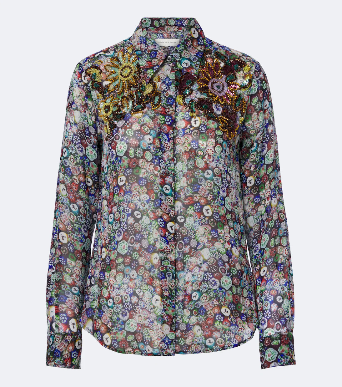 Embellished printed shirt | Mytheresa (US/CA)