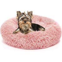 Calming Dog Bed for Small Medium Dogs with Dog Blanket - Cozy Pet Bed Set for Pug Dog Puppies and Ki | ManoMano UK