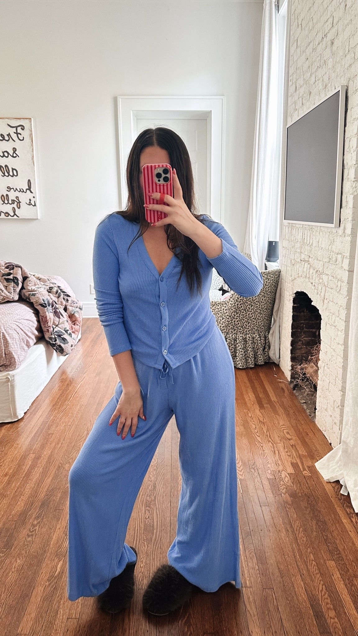 Cozy ribbed pajama set from Target 🦋(runs large, size down)

#LTKootd #LTKmomlife #LTKdayinmylife