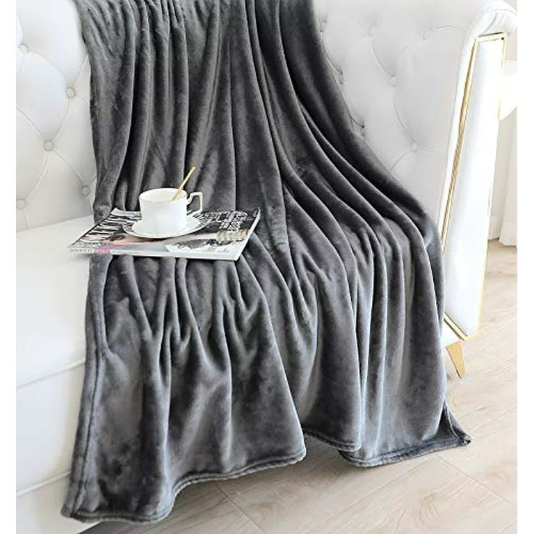 TASTHROW Large Flannel Fleece Throw Blanket, 50×70 Inch - Cozy Lightweight Thick Blanket - All S... | Walmart (US)