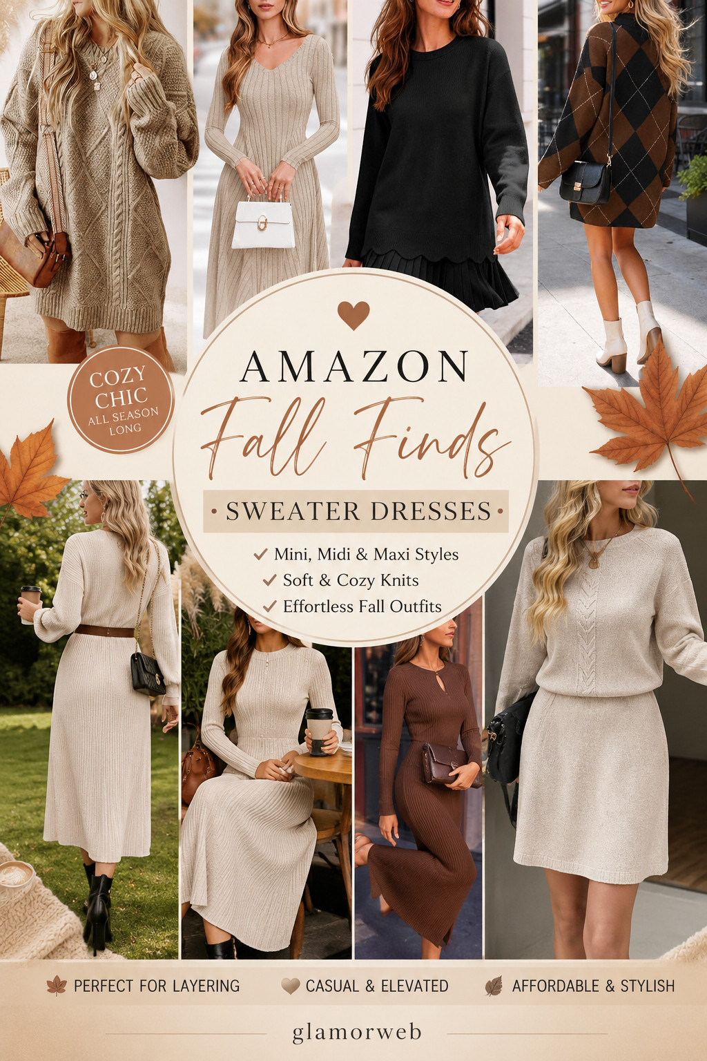 Amazon fall sweater dress finds are literally everything right now 🤎✨ from cozy casual fall sweater dresses to soft knit dreamy pieces you’ll want to live in all season long 🍂 think mini sweater dresses for cute everyday looks, chic midi sweater dresses for that effortless classy vibe, and maxi sweater dresses for the ultimate cozy girl aesthetic ☕️ these are perfect for coffee dates, fall photos, pumpkin patch days, and just looking put together with zero effort 🍁 run don’t walk before your fav styles sell out!!

#amazonfinds #fallfashion #sweaterdress #falloutfits #cozystyle #amazonfashion #fallstyle #knitdress #falllooks #casualchic #autumnoutfits #softgirlstyle #minidress #maxidress #mididress #cozyvibes #fallwardrobe #ltkstyle #ltkit #amazonstyle #fallessentials #sweaterweather #pumpkinpatchoutfit #cozyoutfits #effortlessstyle #falltrends #outfitinspo #ootd #styleinspo #americanstyle 

 #LTKSeasonal #LTKU #LTKSaleAlert