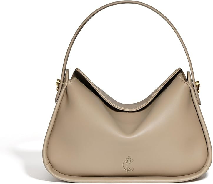 Luxurious Genuine Leather Handbags for Women,Chic and Sleek Design with Magnetic Flap,Versatile a... | Amazon (US)