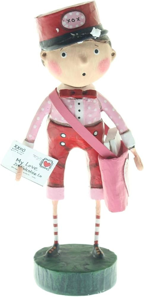 Lori Mitchell Valentine Delivery Figurine 6.5" | Amazon (US)