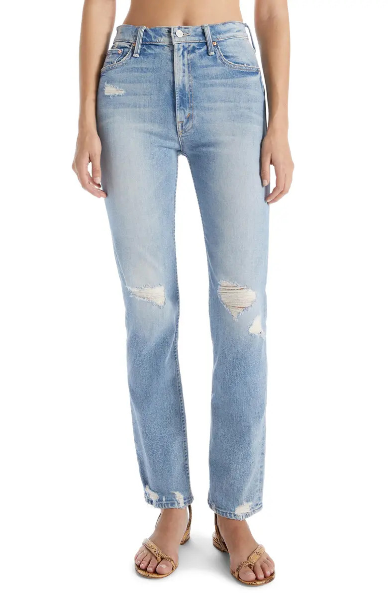 Rider Skimp High Waist Straight Leg Jeans | Nordstrom