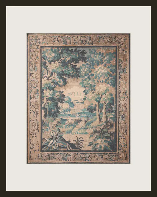 Hollyhock Printed Tapestry Rug | Joon Loloi | Joon Loloi