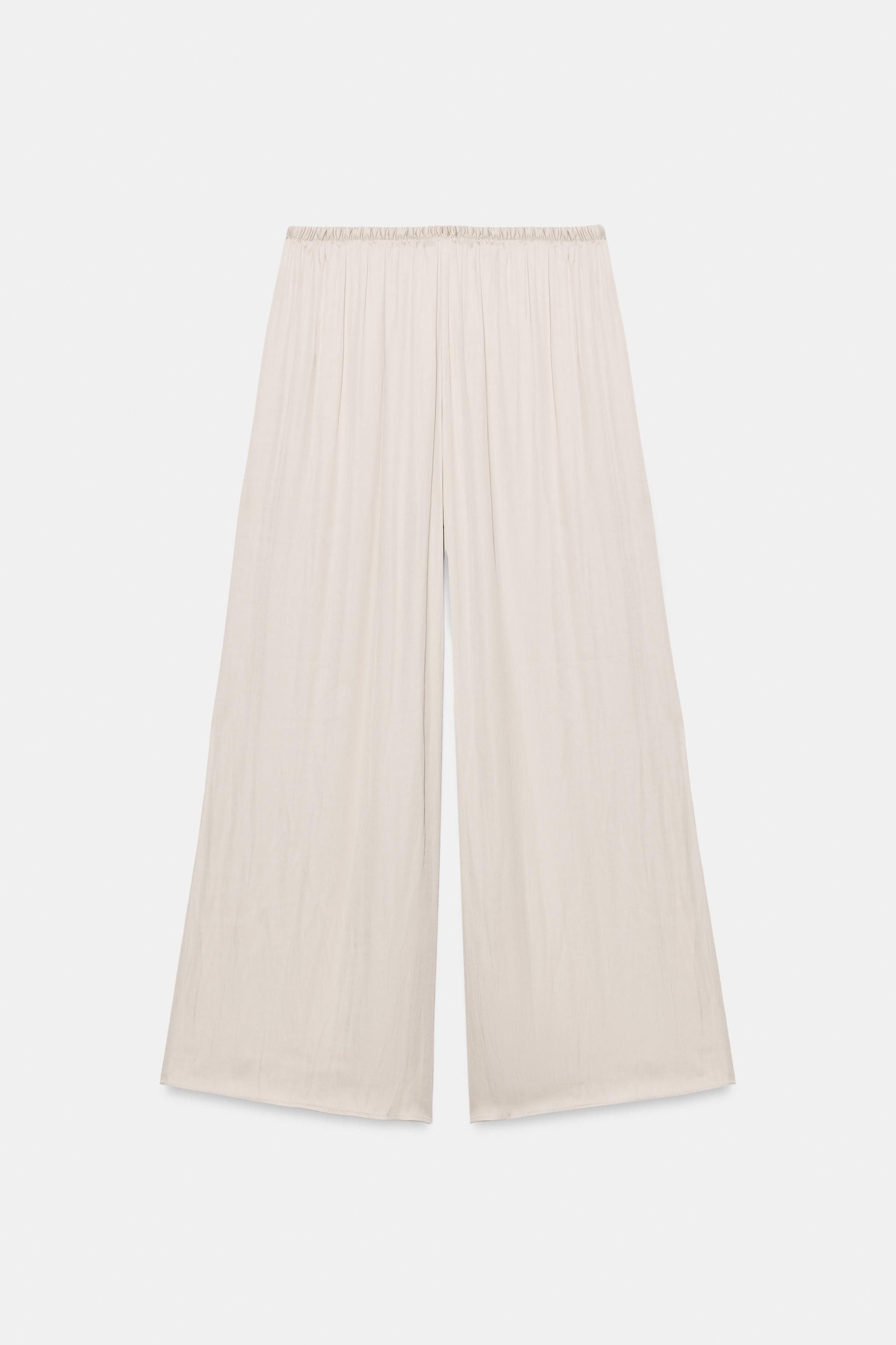 FLOWING PALAZZO TROUSERS | Zara UK