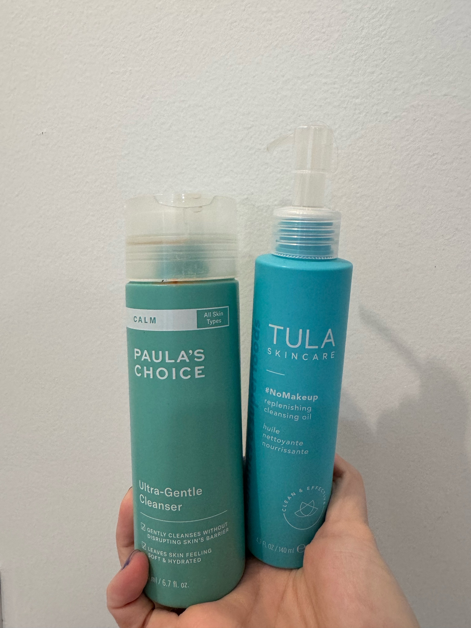 Perfect combo for double cleansing 
Tula skincare
Paula’s choice
Makeup remover
Cleanser for sensitive skin 

#LTKbeauty #LTKfindsunder50 #LTKxSephora