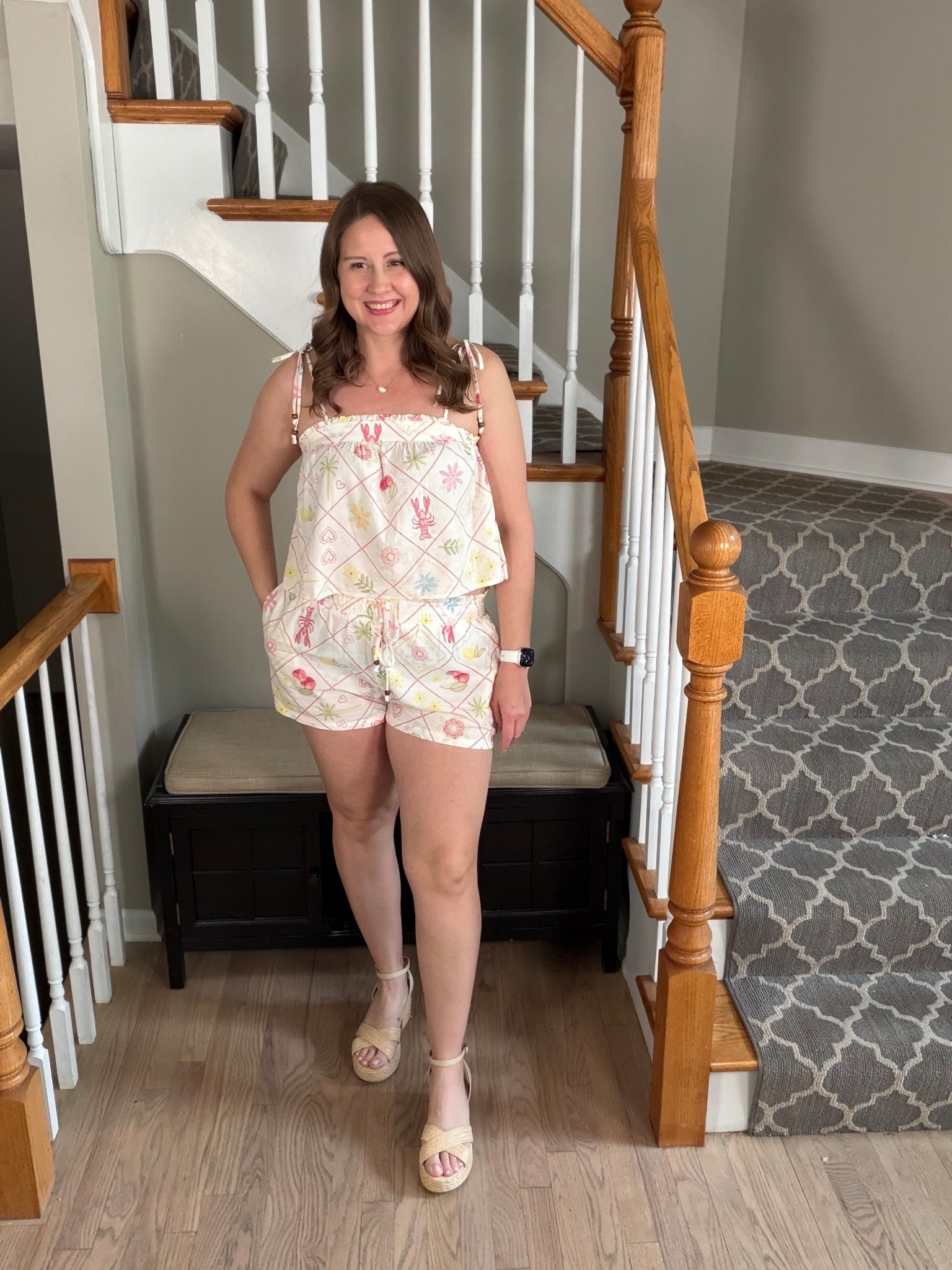 Instant summer outfit win ☀️✨
This combo is one of those “throw it on and go” looks that still feels cute + put together 🙌

The fabric is super lightweight and comfy, and I love that you can style each piece so many ways—dress it up, keep it casual, or split it into totally different outfits 🤍

Also… it comes in a solid blue too and it’s SO good 👀💙

And the price?! SO good 👏 definitely one of those easy pieces you’ll wear on repeat all season long!

Linked it for you 💛

#AffordableStyle #SummerOutfits #MomLifeStyle #EasyStyle #OnRepeat

#LTKMidsize #LTKgrwm #LTKootd