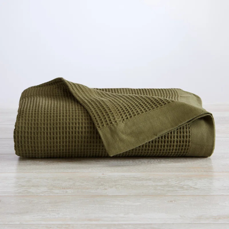 Cashe Waffle Weave Throw Blanket | Wayfair North America