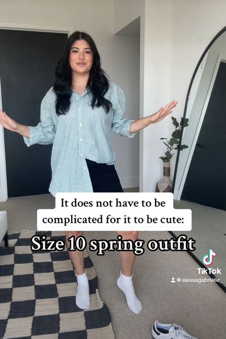 Nom-complicated cute spring outfit as a size 10 

#LTKstyletip #LTKmidsize