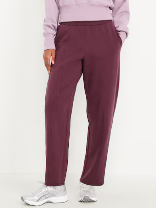 High-Waisted Dynamic Fleece Barrel Pants | Old Navy (US)
