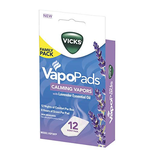 Vicks Calming Lavender VapoPad Family Pack, 12 Count | Amazon (US)