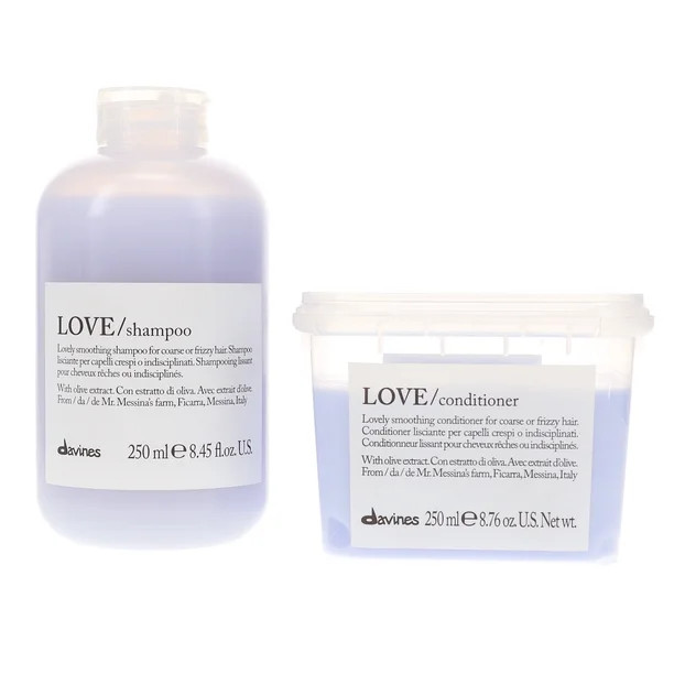 Davines LOVE Smoothing Shampoo 8.45 oz & LOVE Smoothing Conditioner 8.45 oz Combo Pack | Walmart (US)