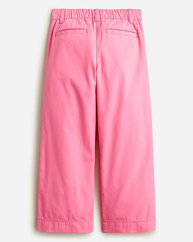 Girls' pleated chino pant | J. Crew US