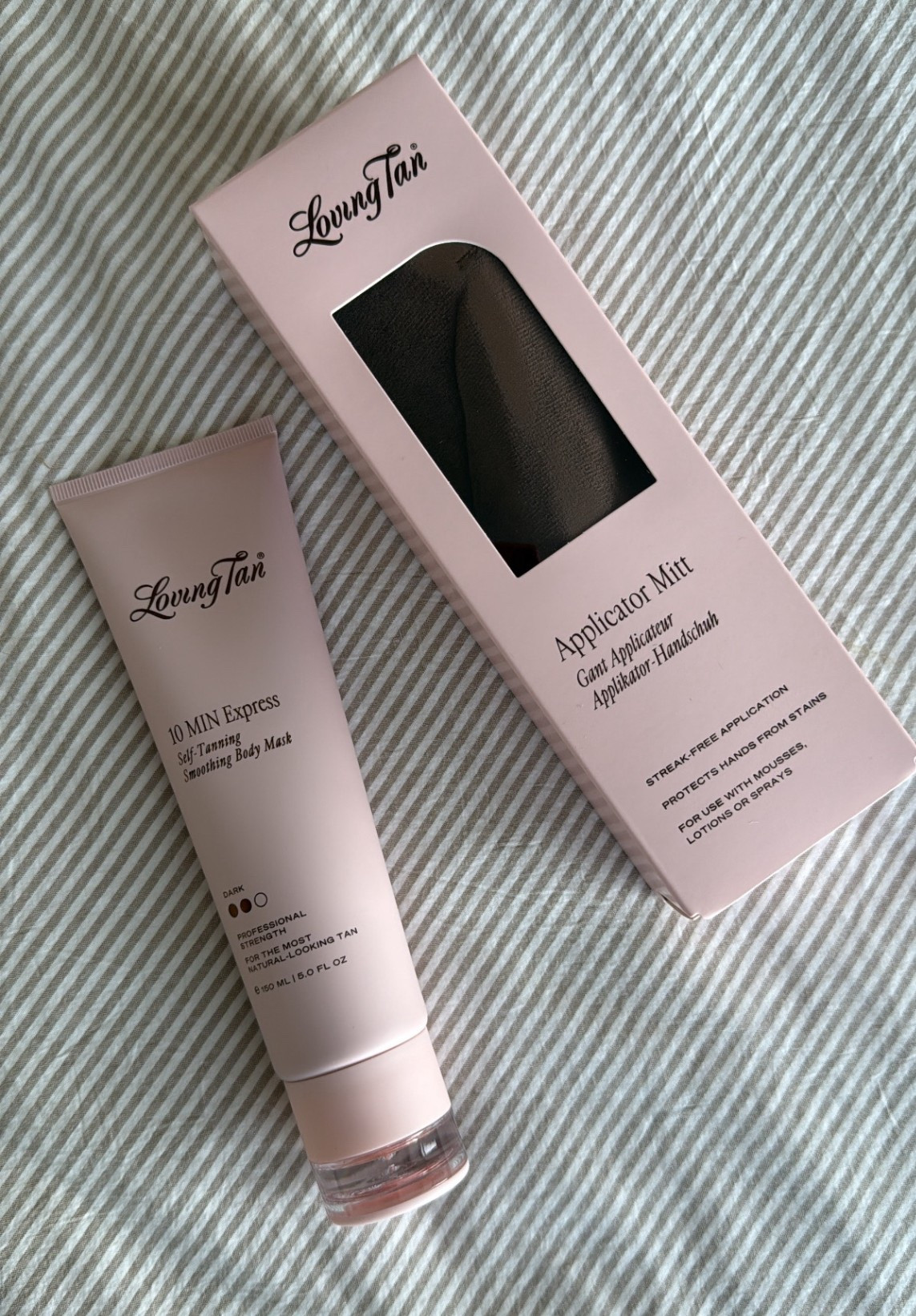 Loving Tan 10 minute express tan + applicator mitt 💗 ☀️