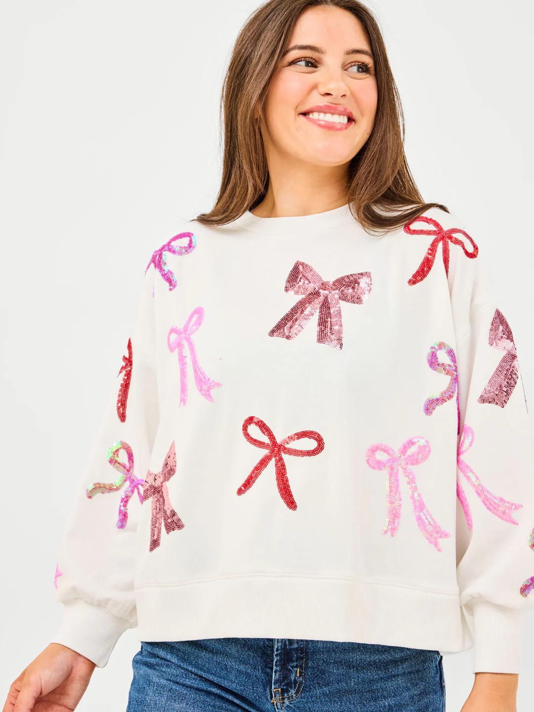Millie Sweatshirt | Bows | Mary Square