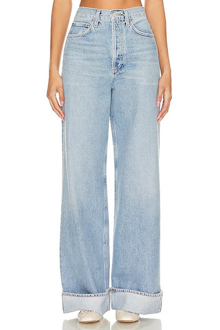 AGOLDE Dame High Rise Wide Leg in Showdown from Revolve.com | Revolve Clothing (Global)