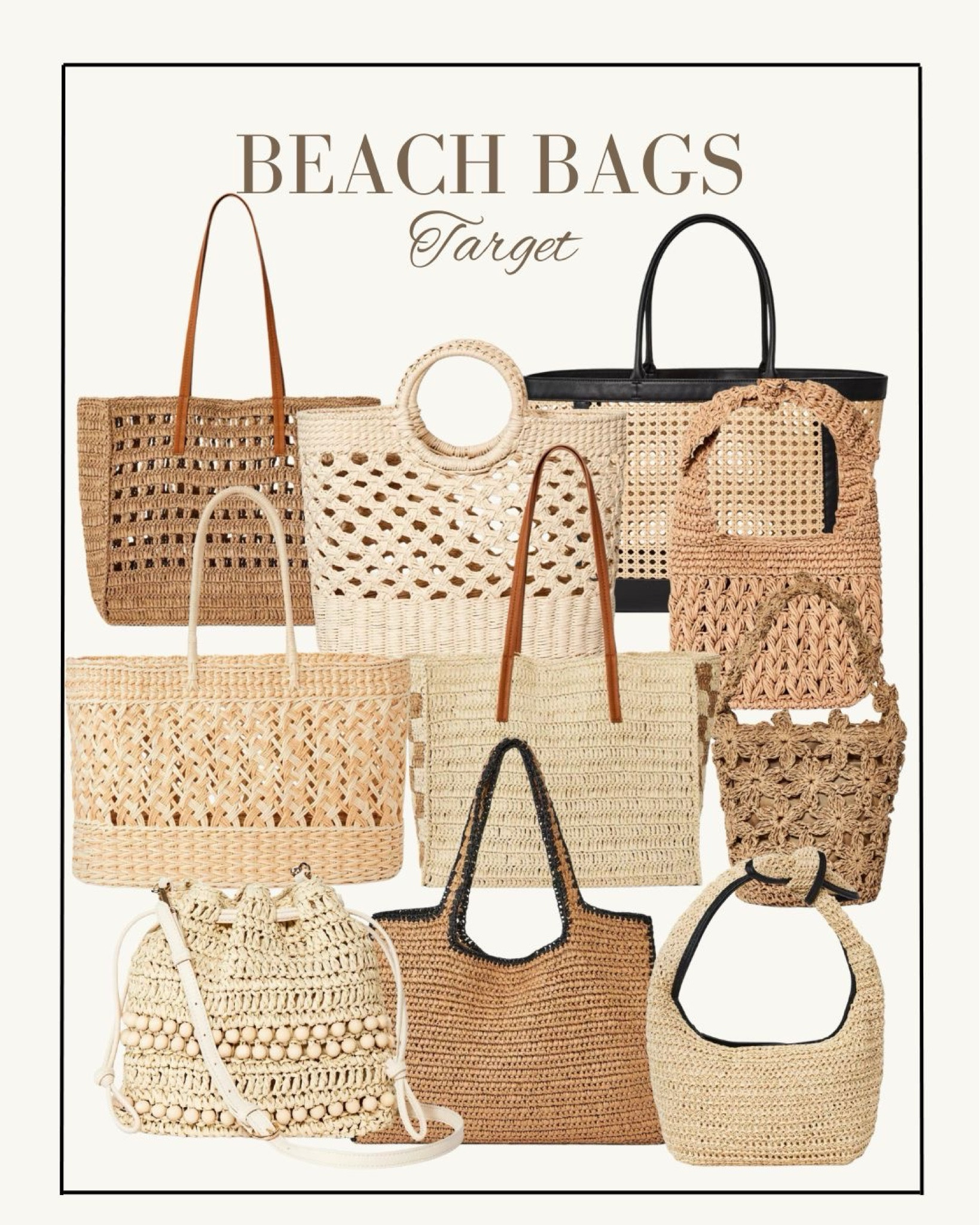 Beach bag 
Straw tote 
Boho beach bag 
Woven bag 
Travel must haves
Spring break 

#LTKItBag #LTKSeasonal