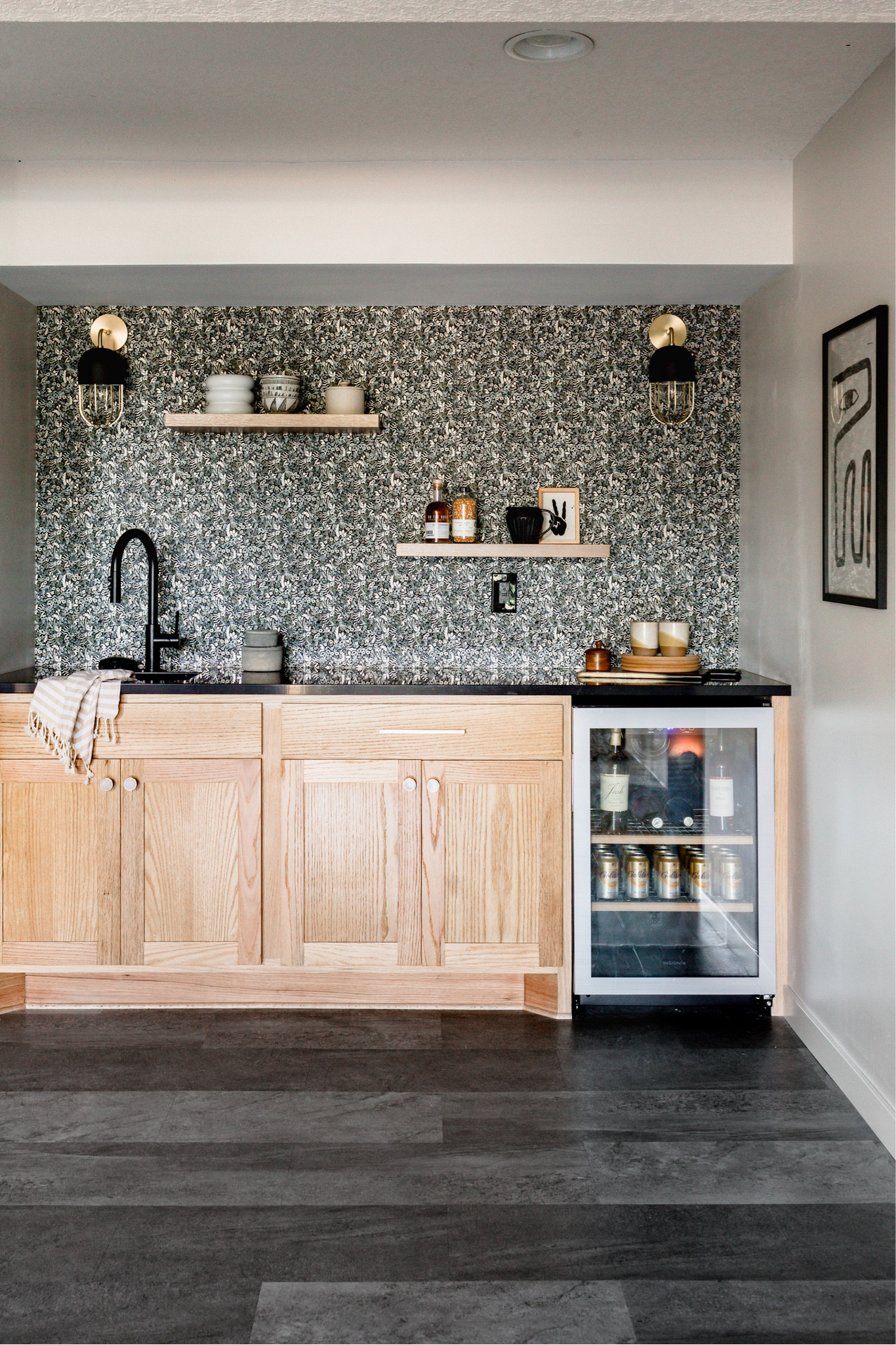 Check out this lower level wet bar at our #BackOnBradford project!! 

#LTKhome #LTKFind #LTKstyletip