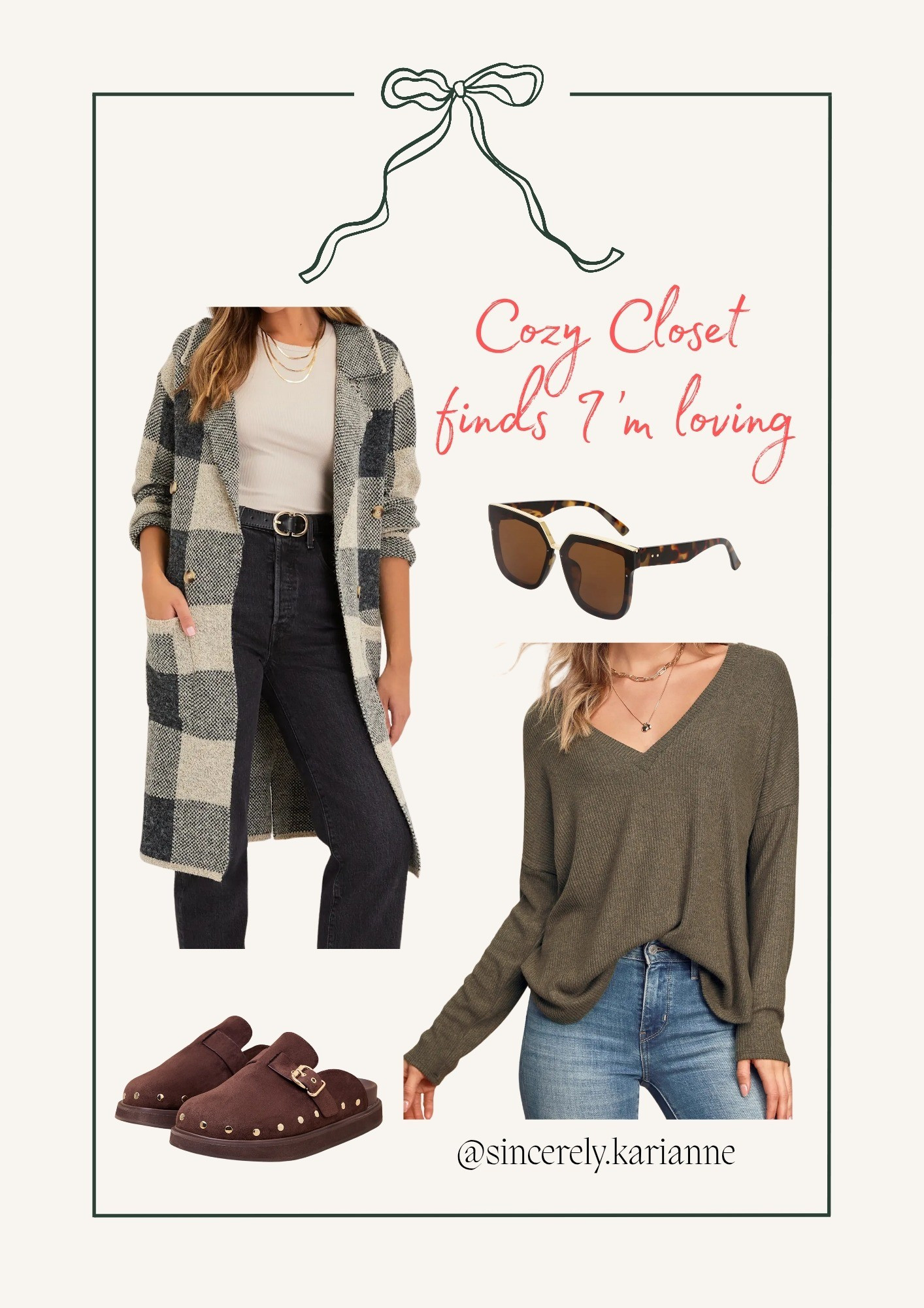 Cozy closet finds im loving this fall

#LTKSeasonal #LTKMidsize #LTKStyleTip