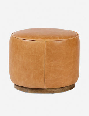 Aldora Stool, Tan Leather | Lulu and Georgia 