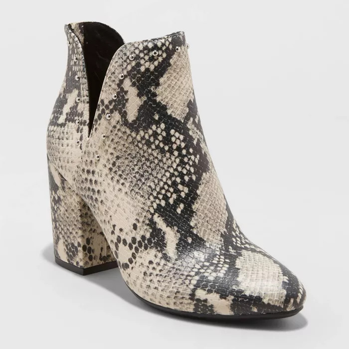 Women's Carolina Open Side Booties - A New Day™ | Target