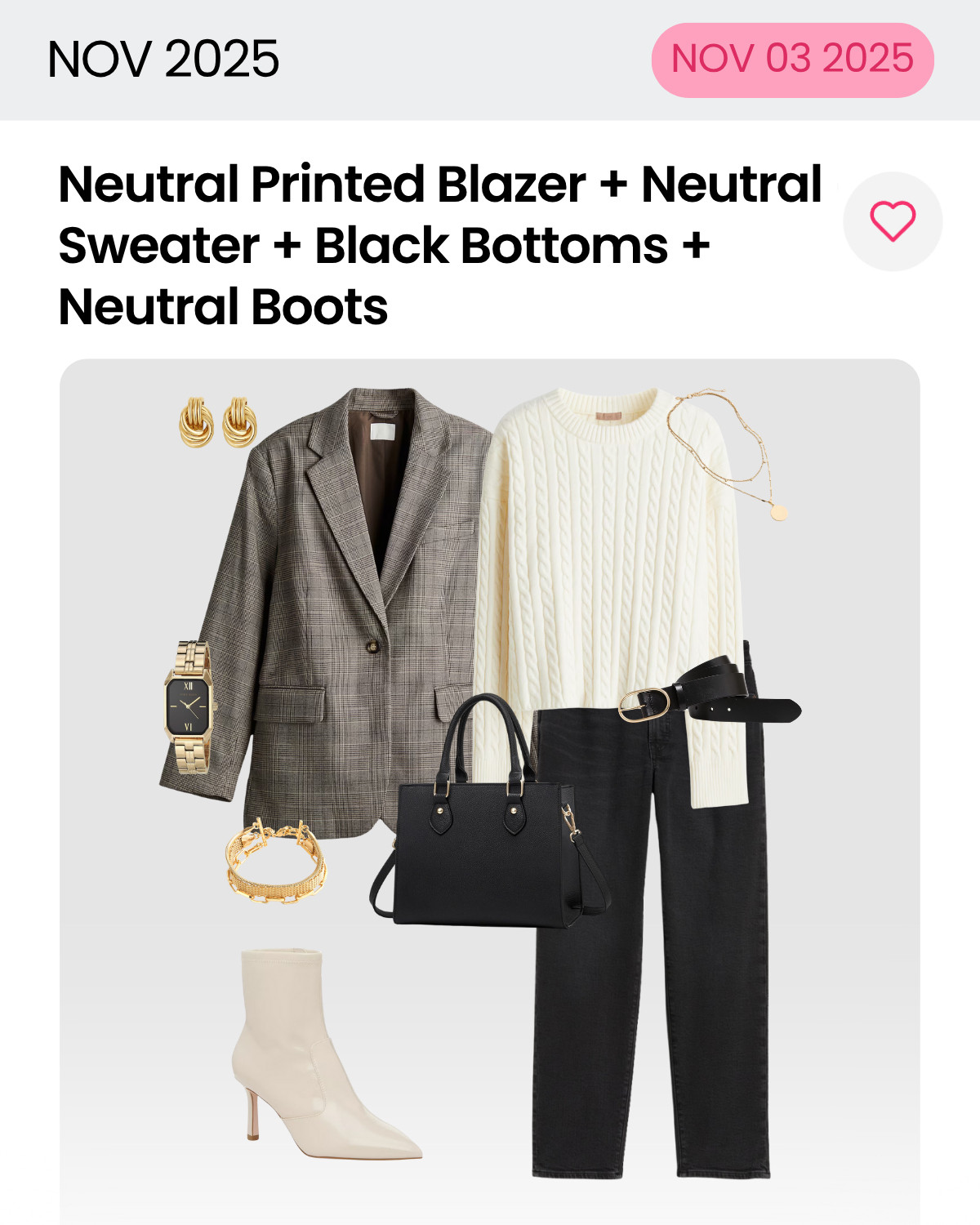 November 3rd look from our November Outfit Plan! Check out the rest of this month’s outfits in the app! 

 #LTKSeasonal #LTKOver40 #LTKStyleTip