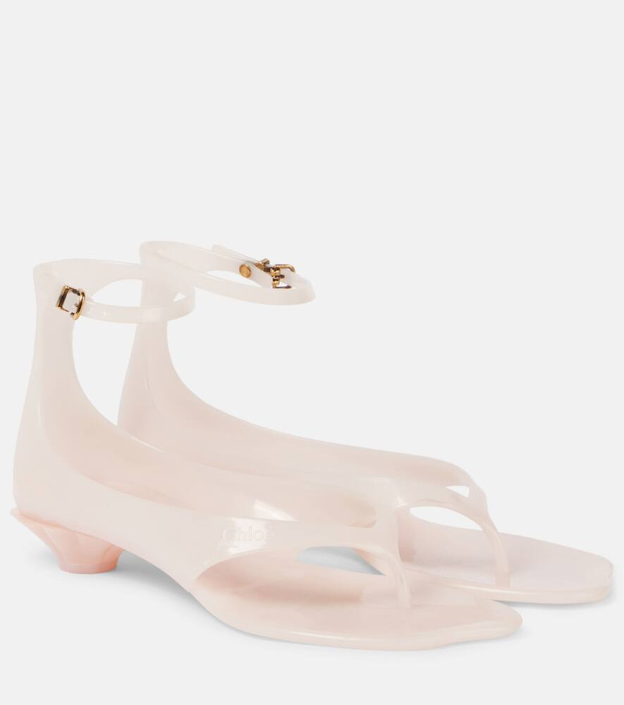 ChloÃ© ChloÃ© Jelly thong sandals | Mytheresa (US/CA)