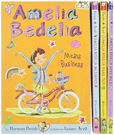 Amelia Bedelia Chapter Book 4-Book Box Set: Books 1-4      Paperback – Sticker Book, September ... | Amazon (US)