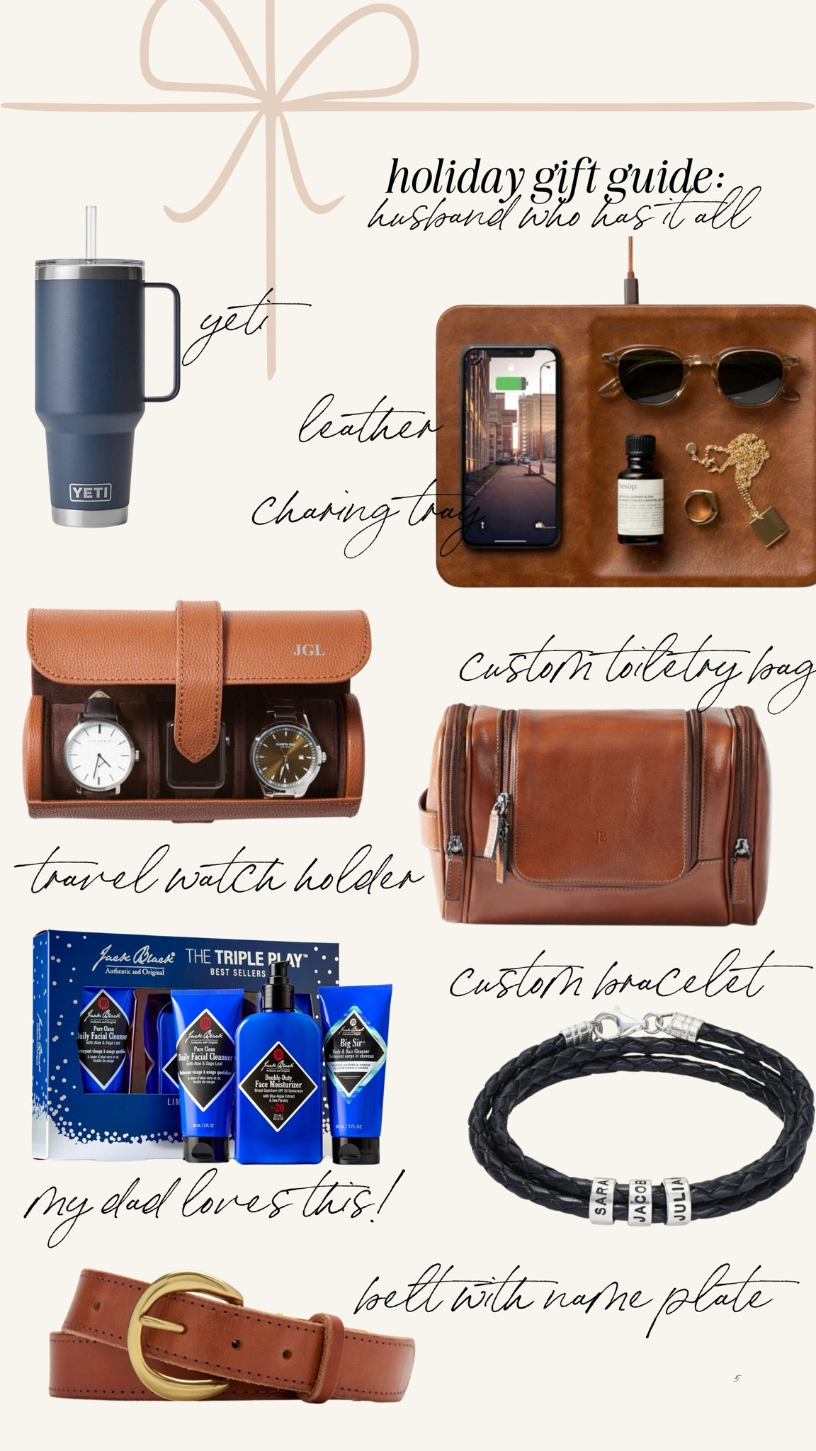 Gift ideas for husband who has it all 

#LTKGiftGuide #LTKHoliday