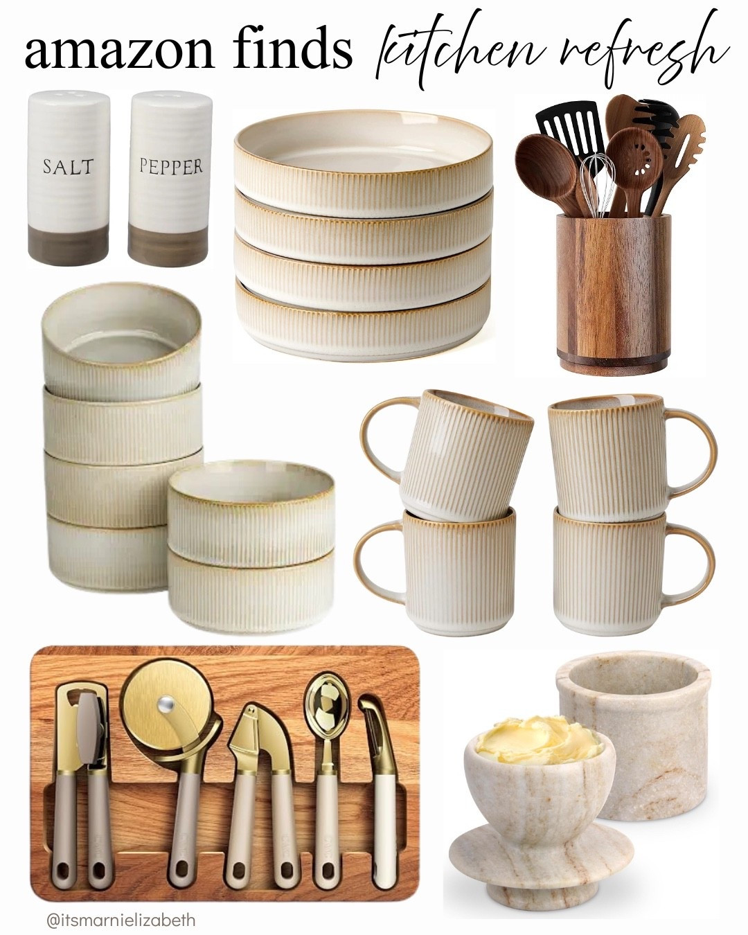 A few kitchen finds I’ve been loving lately 💗 Simple pieces that make cooking and everyday kitchen life feel a lot more put together.

kitchen finds, Amazon kitchen, kitchen essentials, home finds, kitchen organization, cozy home

#LTKHome