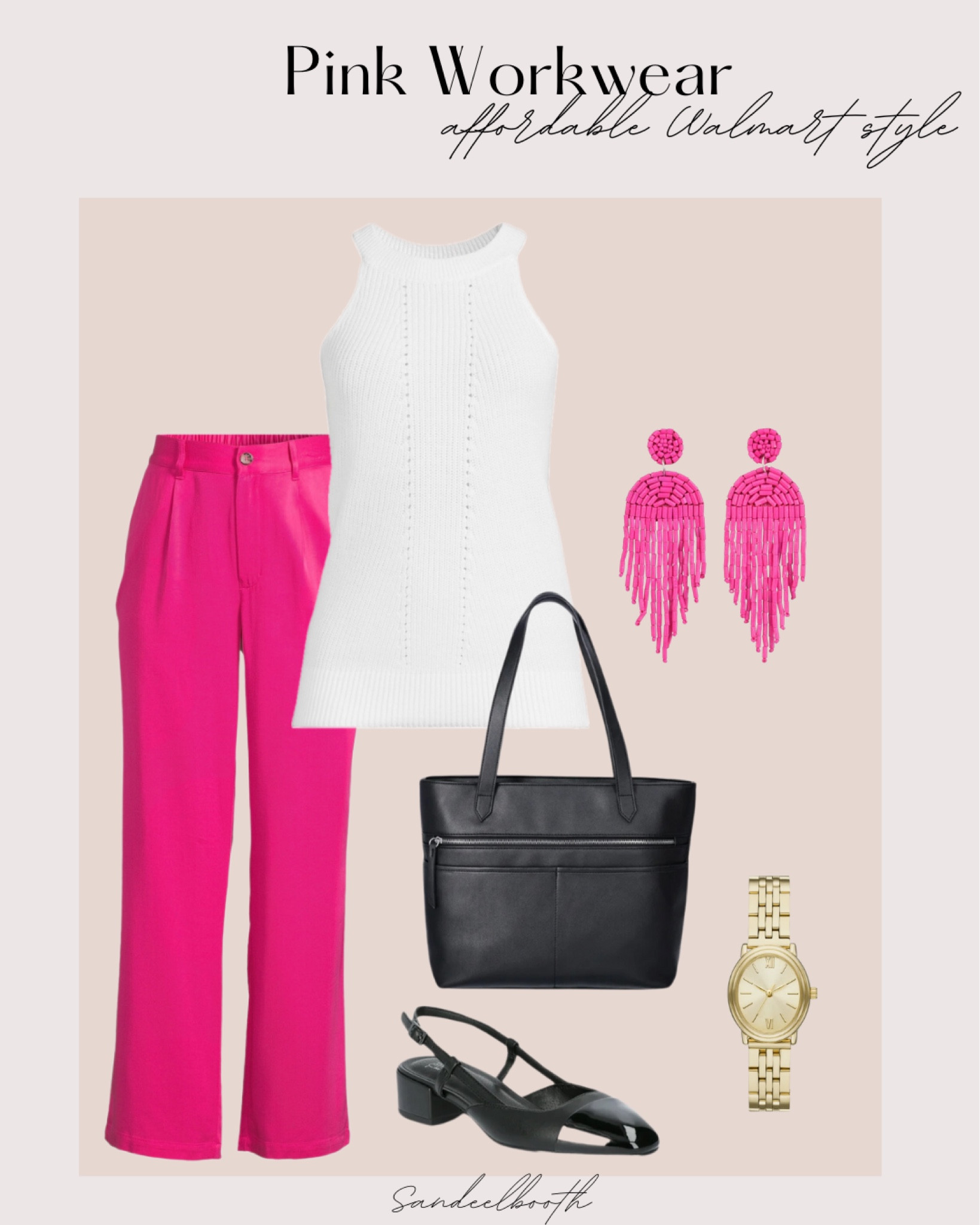 Look amazing at work with @walmartfashion 💕 #walmartpartner #walmartfashion @walmart 



Office wear, workwear, pink pants, 

#LTKWorkwear #LTKStyleTip #LTKShoeCrush
