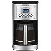 Cuisinart DCC-3200 14-Cup Glass Carafe with Stainless Steel Handle Programmable Coffeemaker, Silv... | Amazon (US)