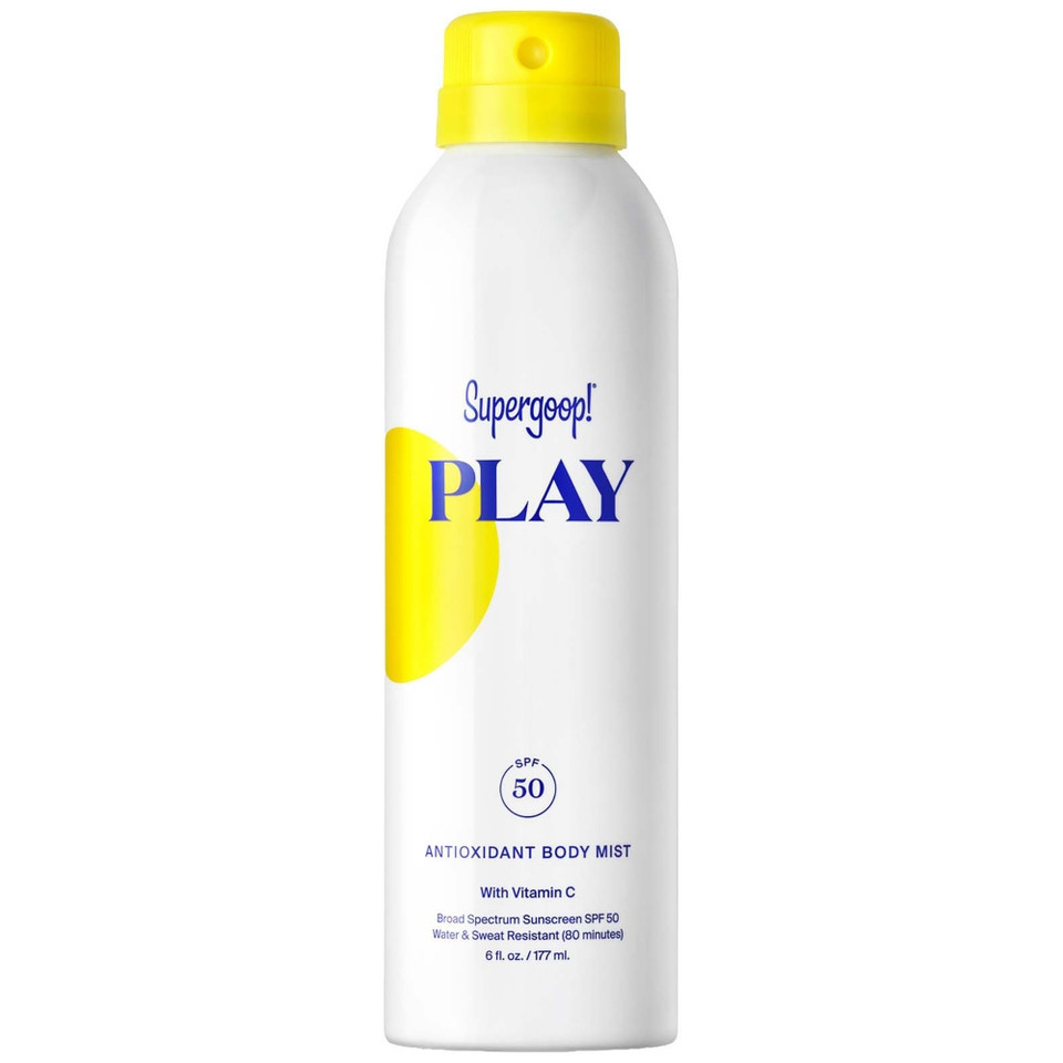 Supergoop! PLAY Antioxidant Body Mist SPF 50 with Vitamin C 6 fl. oz. | Dermstore
