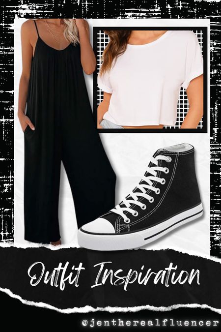 Outfit inspiration, overalls, jumpsuit l, sneakers, tennis shoes, crop tee, short sleeve tee, black and white 

#amazon #amazonfind #amazonfinds #founditonamazon #amazonstyle #amazonfashion #converse #shoes #sneakers #hightops #high #tops #hitops #converseshoes #conversesneakers #conversehightops #chucks #chuck #converseoutfit #converseoutfitidea #outfit #inspo #converseinspo #conversestyle #stylingconverse #sneakerstyle #sneakerfashion #sneakeroutfit #sneakerinspo #ltkshoes #conversefashion #sneakersfashion #street #style #high #street #streetstyle #highstreet  #sneakersfashion #sneakerfashion #sneakersoutfit #tennis #shoes #tennisshoes #sneakerslook #sneakeroutfit #sneakerlook #sneakerslook #sneakersstyle #sneakerstyle #sneaker #sneakers #outfit #inspo #sneakersinspo #sneakerinspo #sneakerinspiration #sneakersinspiration #jumpsuit #romper #jumpsuitoutfit #romperoutfit #jumpsuitoutfitinspo #romperoutfitinspo #jumpsuitoutfitinspiration #romperoutfitinspiration #jumpsuitlook #romperlook #summerromper #summerjumpsuit #springromper #springjumpsuit #edgy #style #fashion #edgystyle #edgyfashion #edgylook #edgyoutfit #edgyoutfitinspo #edgyoutfitinspiration #edgystylelook  #casual #casualoutfit #casualfashion #casualstyle #casuallook #weekend #weekendoutfit #weekendoutfitidea #weekendfashion #weekendstyle #weekendlook #travel #traveloutfit #travelstyle #travelfashion #airport #airportoutfit #airportstyle #airportfashion #travellook #airportlook 

#LTKstyletip #LTKSeasonal #LTKunder100